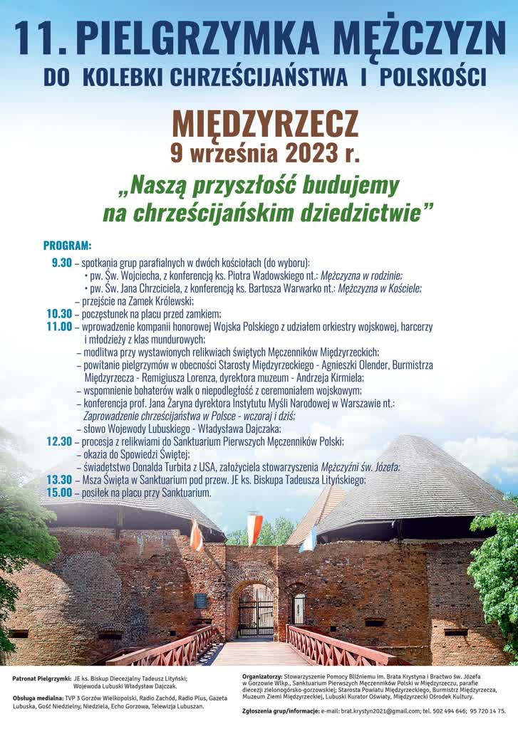 11. Pielgrzymka Mężczyzn MIEDZYRZECZ 2023