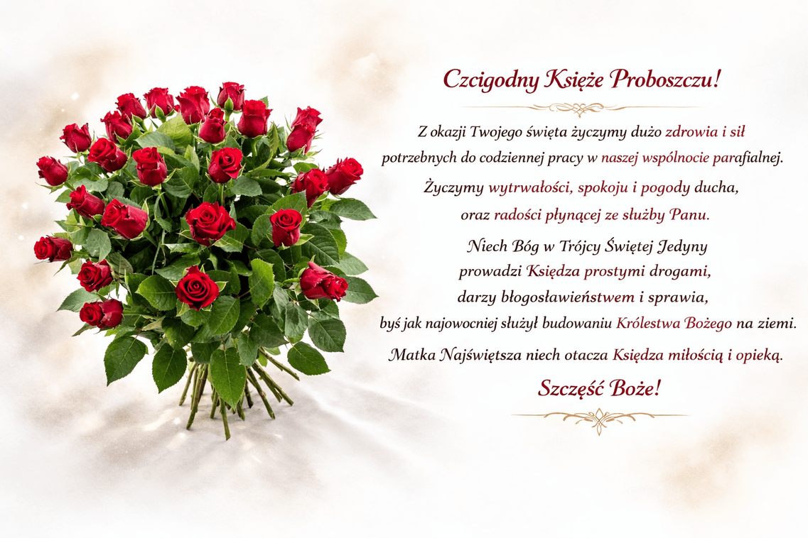 Imieniny ks miroslaw 1 2026