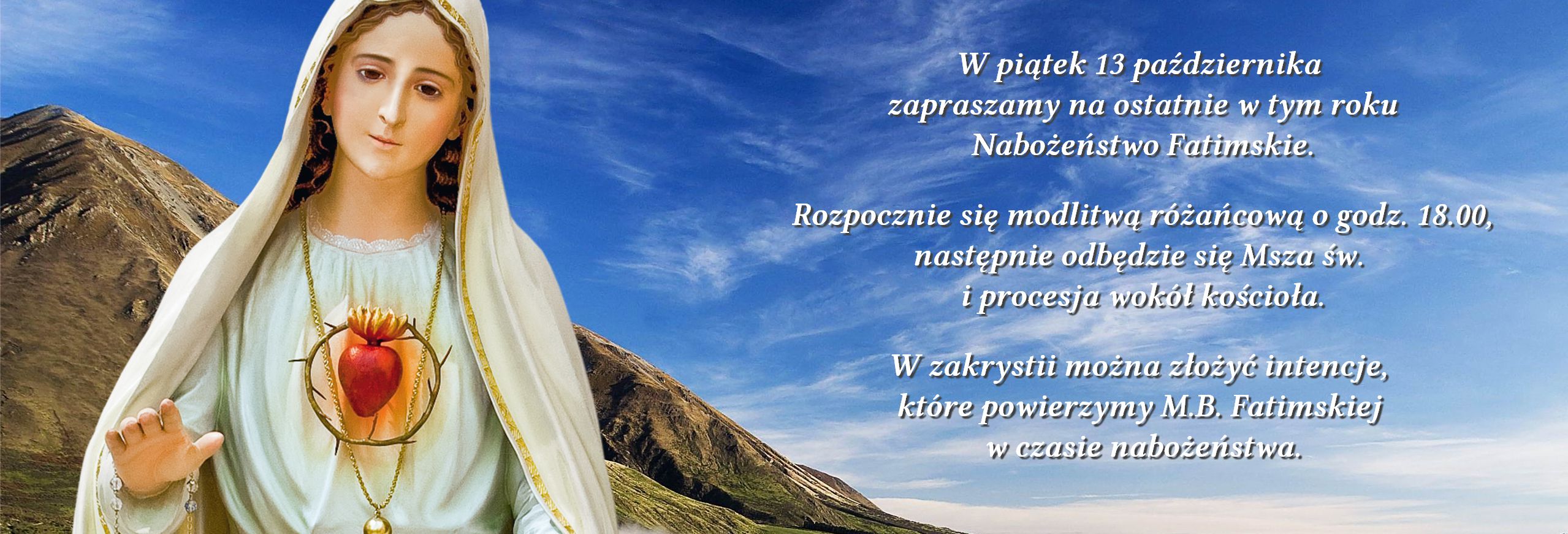 Nabożeństwo Fatimskie 13.10.2023