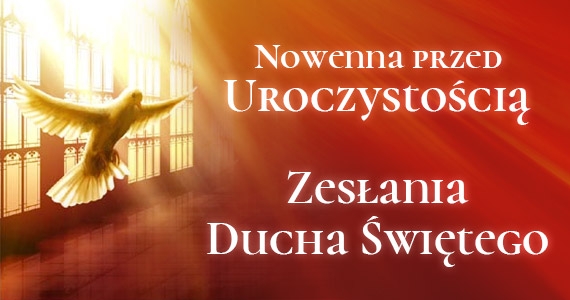 Nowenna przed Zesłaniem Ducha św. grafika