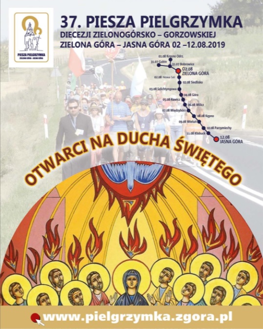 Pielgrzymka 2019 plakat