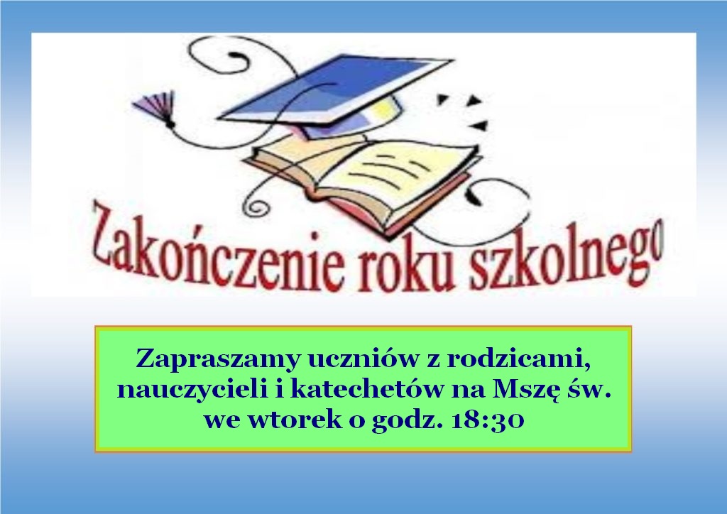 Zakończenie szkoły 2019