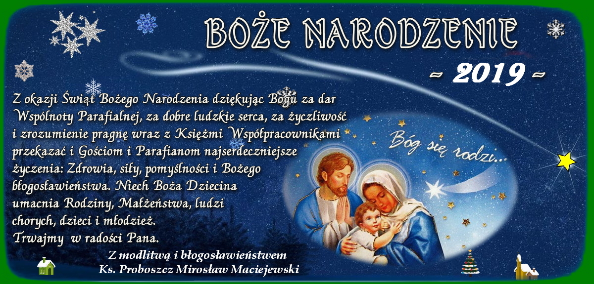 Życzenia Boże Narodzenie 2019 new